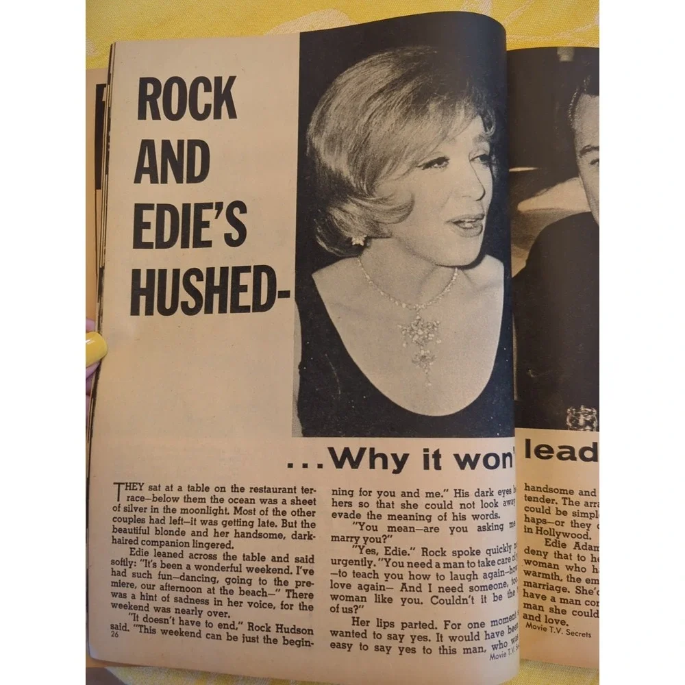 Movie TV Secrets Sept 1963 Liz Taylor Rock Hudson Jackie Kennedy Can Love Wait‎